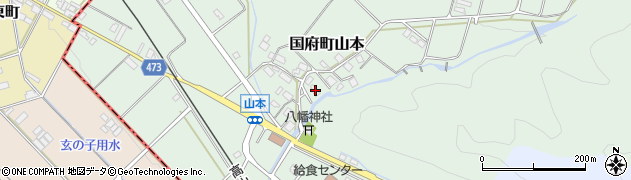 岐阜県高山市国府町山本508周辺の地図