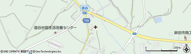 茨城県鉾田市造谷1432周辺の地図
