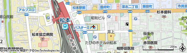 株式会社巴屋　アルピコプラザ店周辺の地図