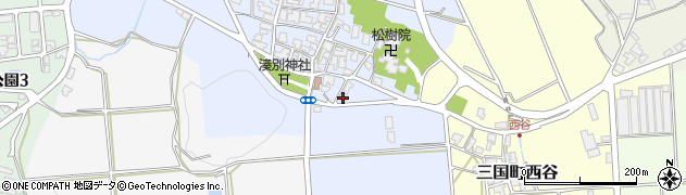 福井県坂井市三国町嵩39周辺の地図