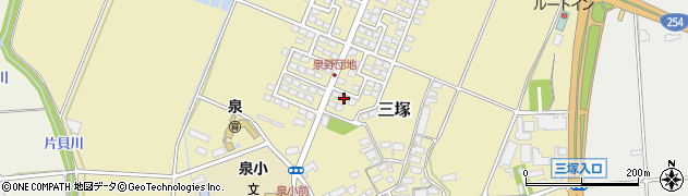 長野県佐久市三塚226周辺の地図
