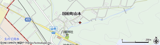 岐阜県高山市国府町山本521周辺の地図