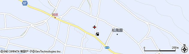 長野県松本市入山辺1520周辺の地図