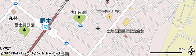 栃木県下都賀郡野木町丸林418-11周辺の地図