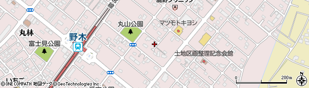 栃木県下都賀郡野木町丸林418-7周辺の地図
