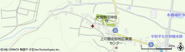 長野県松本市梓川梓4401周辺の地図