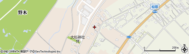 栃木県下都賀郡野木町野木1830周辺の地図
