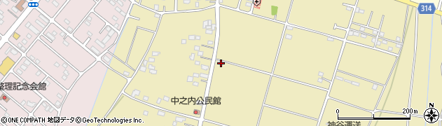 栃木県下都賀郡野木町南赤塚389周辺の地図