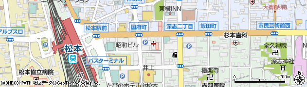 三菱電機ビルソリューションズ株式会社　松本営業所フィールドサービス周辺の地図