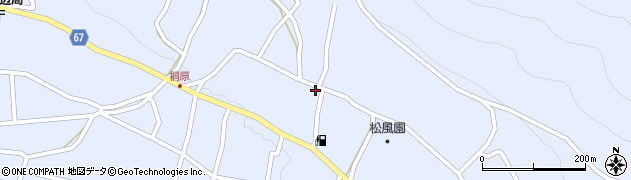 長野県松本市入山辺1530周辺の地図
