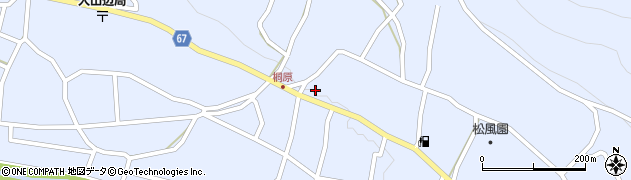 長野県松本市入山辺1556周辺の地図