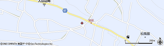長野県松本市入山辺1331周辺の地図