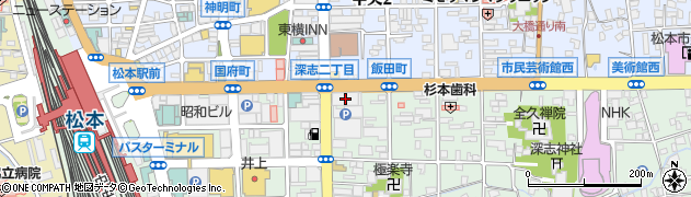中部互光株式会社　長野営業所周辺の地図