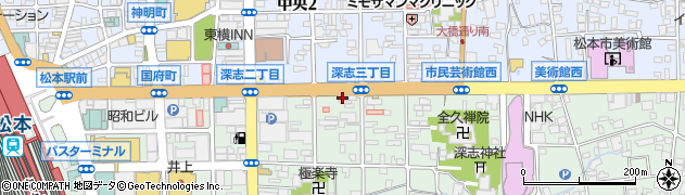 きものお手入れ処祇園まつかわ松本店周辺の地図