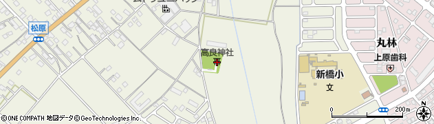 高良神社周辺の地図