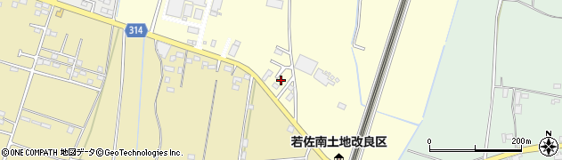 栃木県下都賀郡野木町若林42周辺の地図