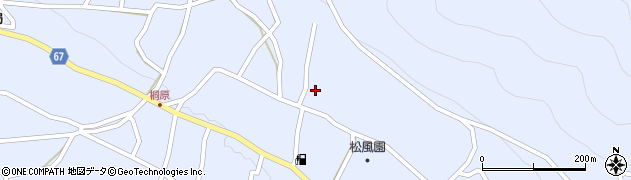 長野県松本市入山辺1987周辺の地図