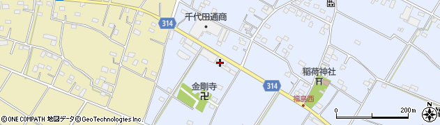 酒井産業株式会社　千代田工場周辺の地図