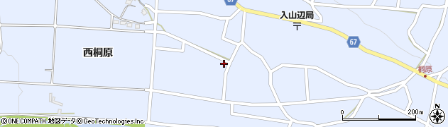 長野県松本市入山辺1193周辺の地図