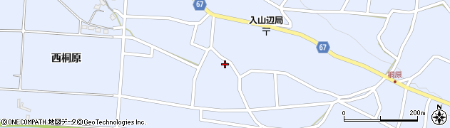 長野県松本市入山辺1247周辺の地図