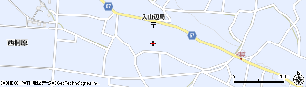 長野県松本市入山辺1346周辺の地図