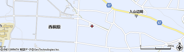 長野県松本市入山辺1187周辺の地図