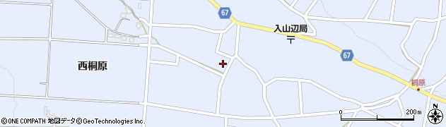 長野県松本市入山辺1249周辺の地図