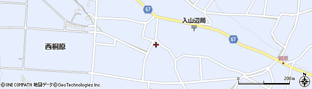 長野県松本市入山辺1246周辺の地図
