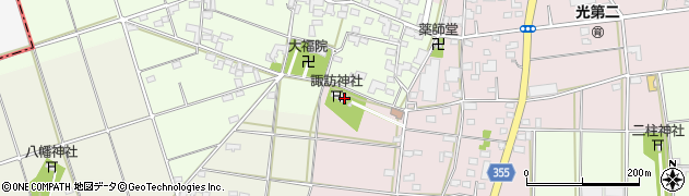 埼玉県深谷市血洗島117周辺の地図