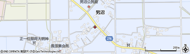 埼玉県熊谷市男沼180周辺の地図
