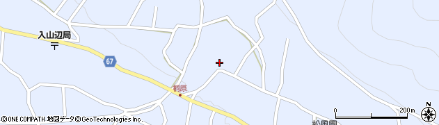 長野県松本市入山辺1912周辺の地図