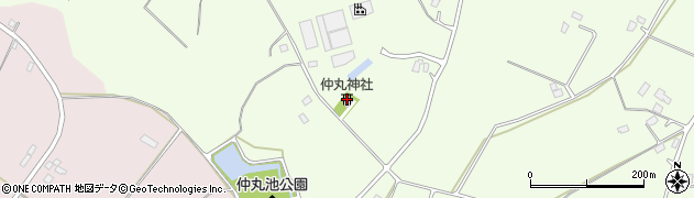 仲丸神社周辺の地図