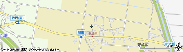 埼玉県本庄市堀田395周辺の地図