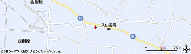 長野県松本市入山辺1306周辺の地図