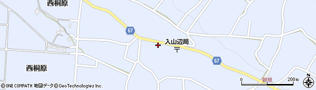 長野県松本市入山辺1310周辺の地図