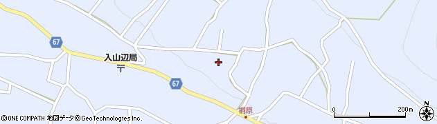 長野県松本市入山辺1588周辺の地図