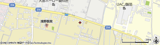 栃木県下都賀郡野木町南赤塚354周辺の地図