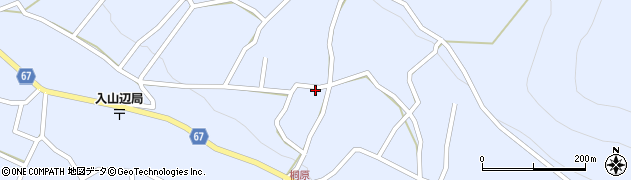 長野県松本市入山辺1570周辺の地図