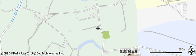 茨城県鉾田市造谷604周辺の地図
