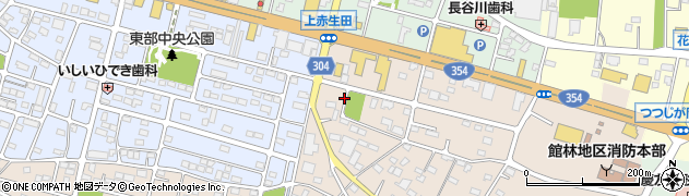 赤生田1号公園周辺の地図