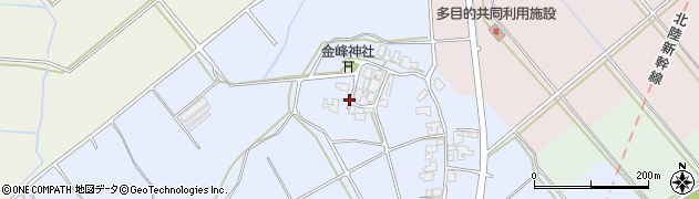 福井県あわら市清王周辺の地図