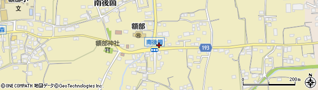 柴山輪店周辺の地図