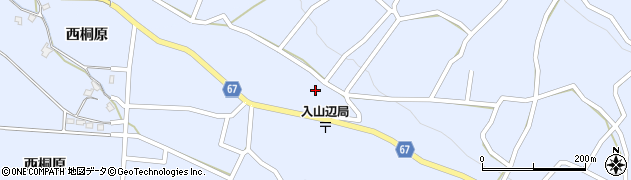 長野県松本市入山辺1613周辺の地図