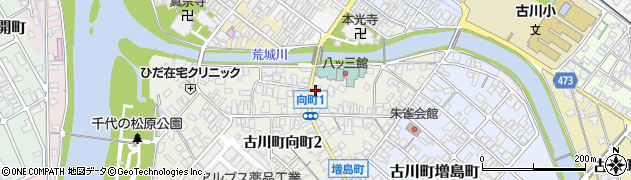 有限会社渡辺章酒店周辺の地図