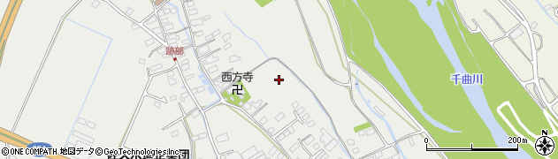 長野県佐久市跡部周辺の地図