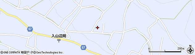 長野県松本市入山辺1738周辺の地図