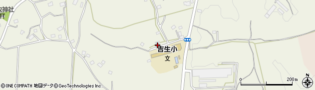 茨城県石岡市吉生519周辺の地図