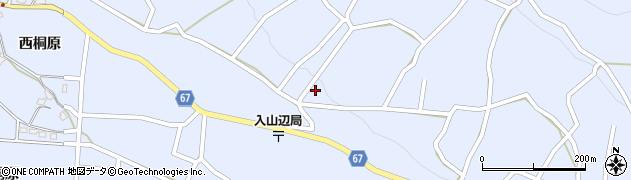 長野県松本市入山辺1718周辺の地図