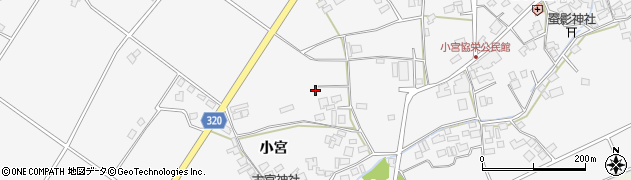 長野県松本市島内（小宮）周辺の地図