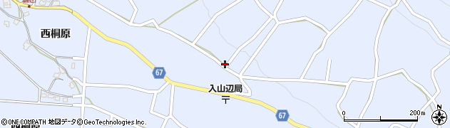 長野県松本市入山辺1698周辺の地図